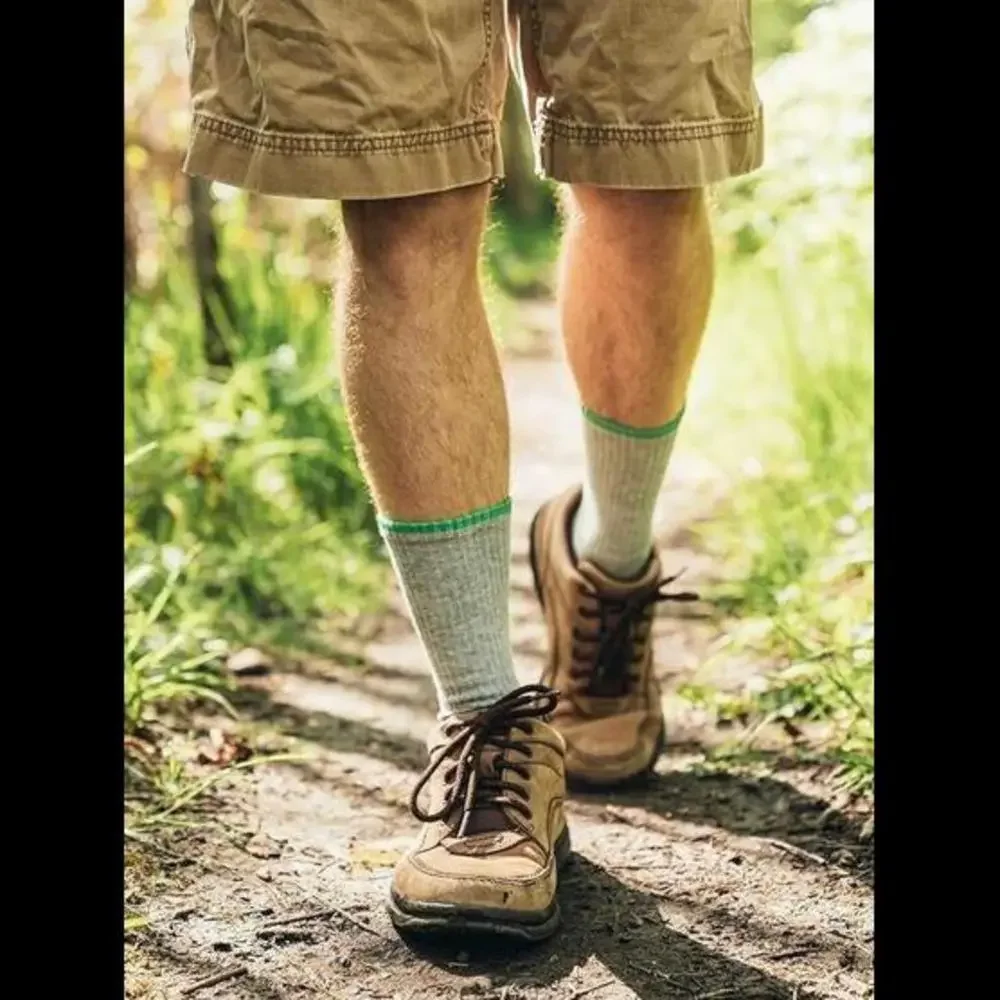 Insect Shield Adult Unisex Gray Crew Socks with Insect Protection Women's 5.5-9 - Picture 8 of 8